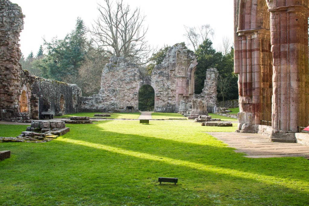 Scotland: Border Abbeys Way Road Trip to the Scottish Borders: Dryburgh Abbey