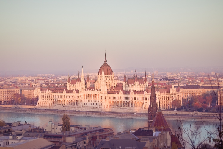 Budapest – Blick auf das Parlament