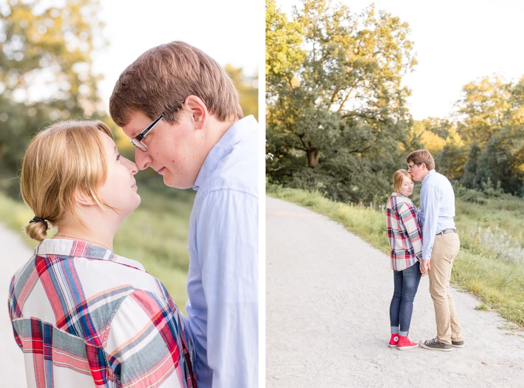 Spätsommer Pregnancy Announcement mit Hanni und Matthias an der Rehwiese in Berlin