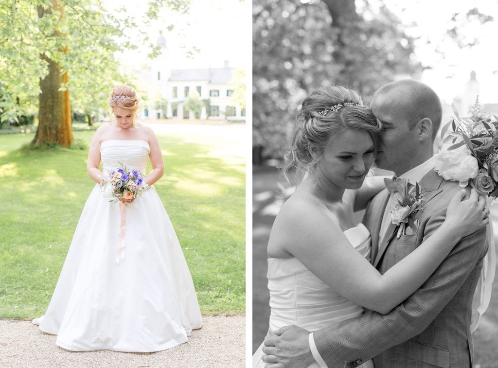 Stylische Geometrie & Kupfer Hochzeit von Cynthia und Basti im Ochsenstall des Gutshof Britz