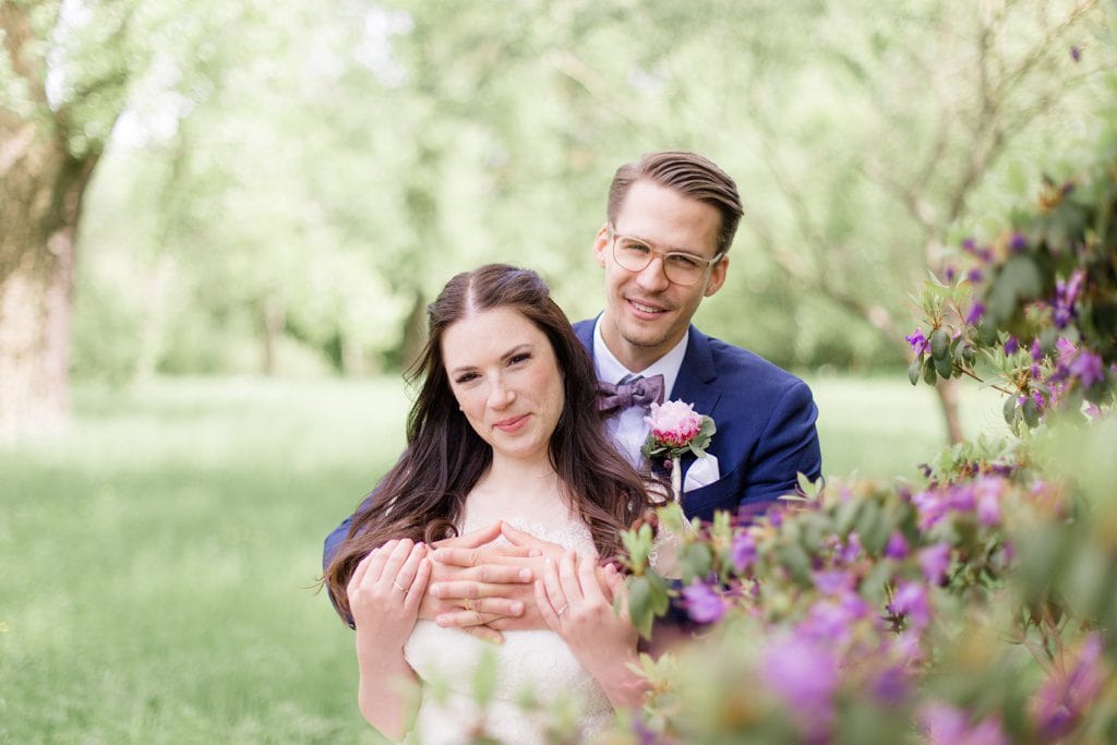 Romantische DIY Hochzeit von Sandra und Eric in der Villa Schützenhof in Berlin-Spandau