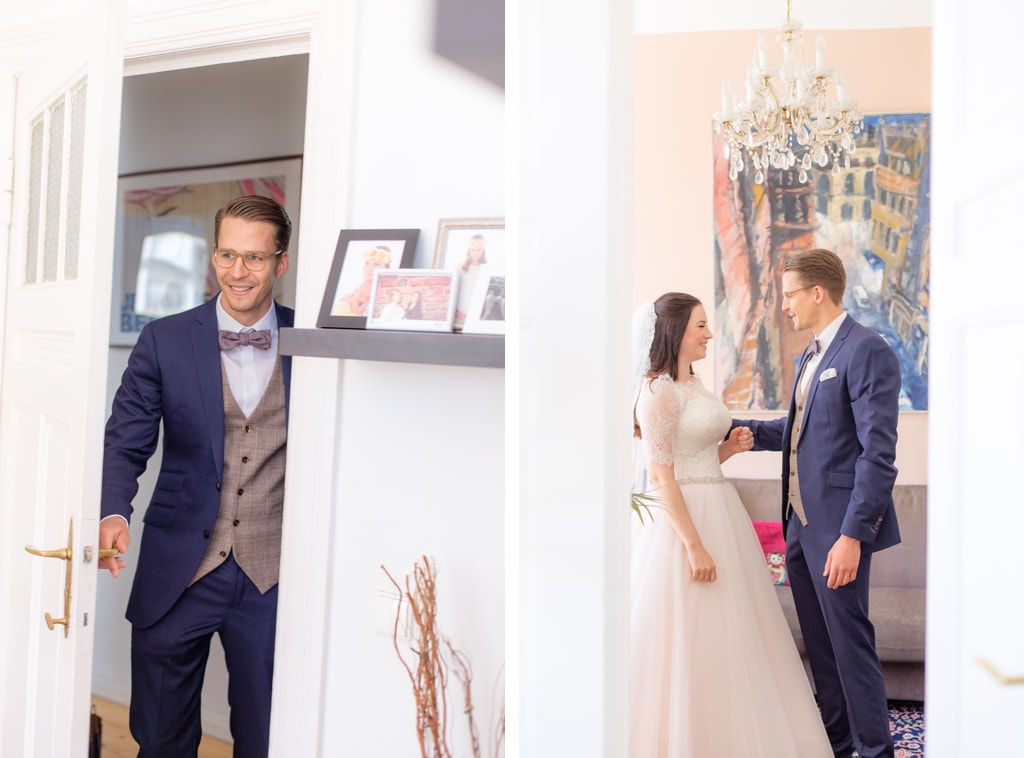 Romantische DIY Hochzeit von Sandra und Eric in der Villa Schützenhof in Berlin-Spandau