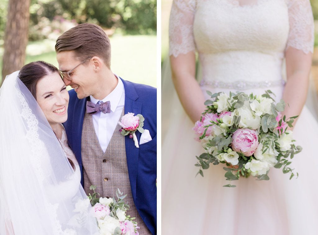 Romantische DIY Hochzeit von Sandra und Eric in der Villa Schützenhof in Berlin-Spandau