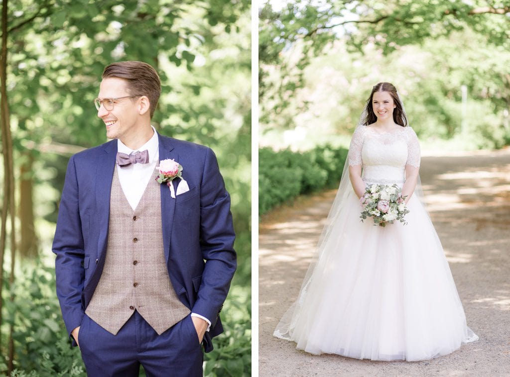 Romantische DIY Hochzeit von Sandra und Eric in der Villa Schützenhof in Berlin-Spandau