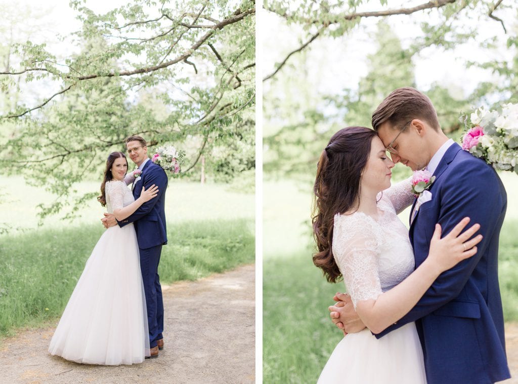 Romantische DIY Hochzeit von Sandra und Eric in der Villa Schützenhof in Berlin-Spandau