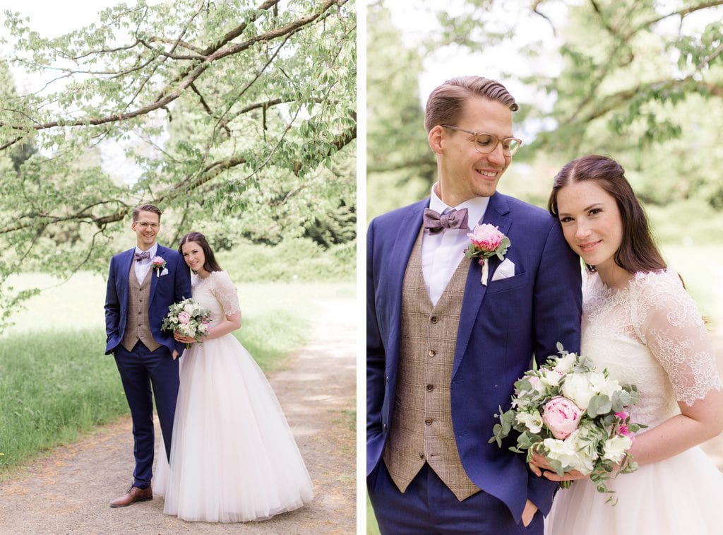 Romantische DIY Hochzeit von Sandra und Eric in der Villa Schützenhof in Berlin-Spandau