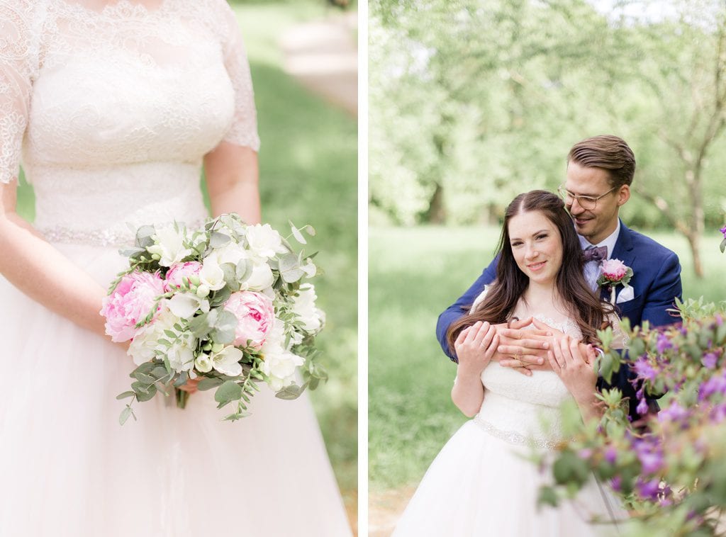 Romantische DIY Hochzeit von Sandra und Eric in der Villa Schützenhof in Berlin-Spandau