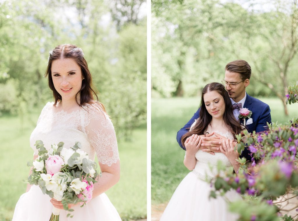 Romantische DIY Hochzeit von Sandra und Eric in der Villa Schützenhof in Berlin-Spandau