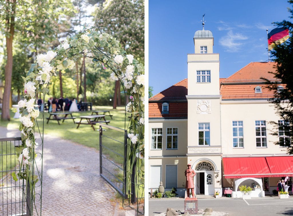 Romantische DIY Hochzeit von Sandra und Eric in der Villa Schützenhof in Berlin-Spandau