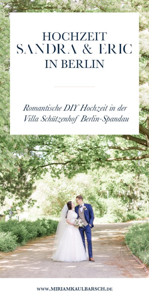 Romantische DIY Hochzeit von Sandra und Eric in der Villa Schützenhof in Berlin-Spandau