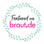 Badge: Featured on braut.de