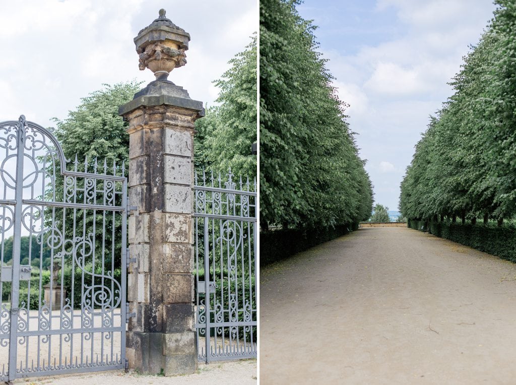 Tanja und Georgs romantische Sommerhochzeit im Barockgarten Grosssedlitz bei Dresden