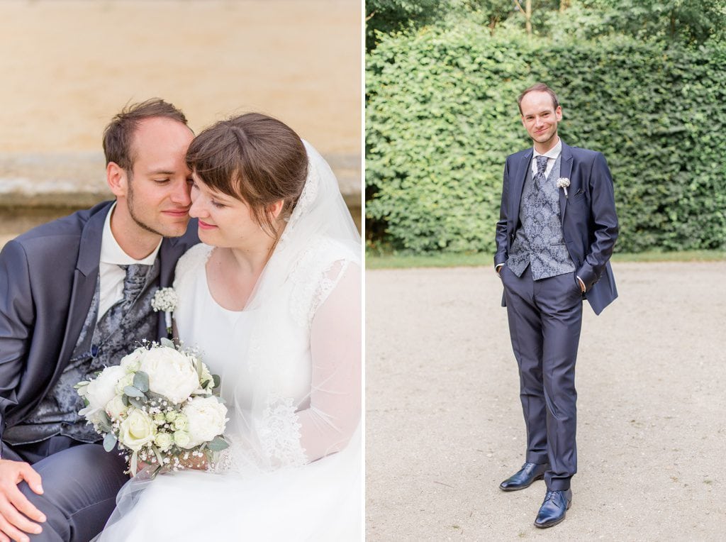 Tanja und Georgs romantische Sommerhochzeit im Barockgarten Grosssedlitz bei Dresden