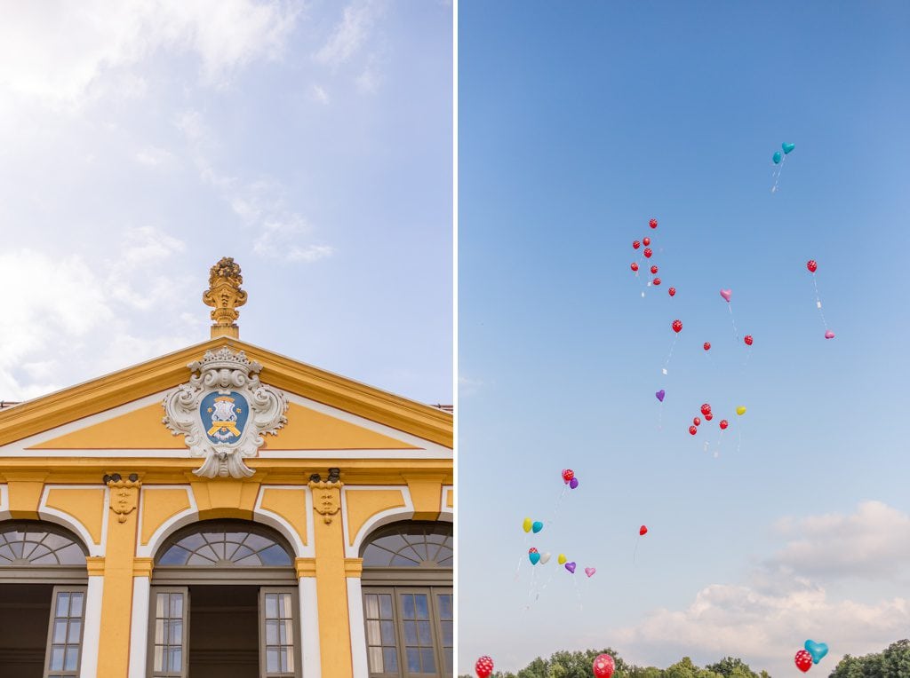 Tanja und Georgs romantische Sommerhochzeit im Barockgarten Grosssedlitz bei Dresden