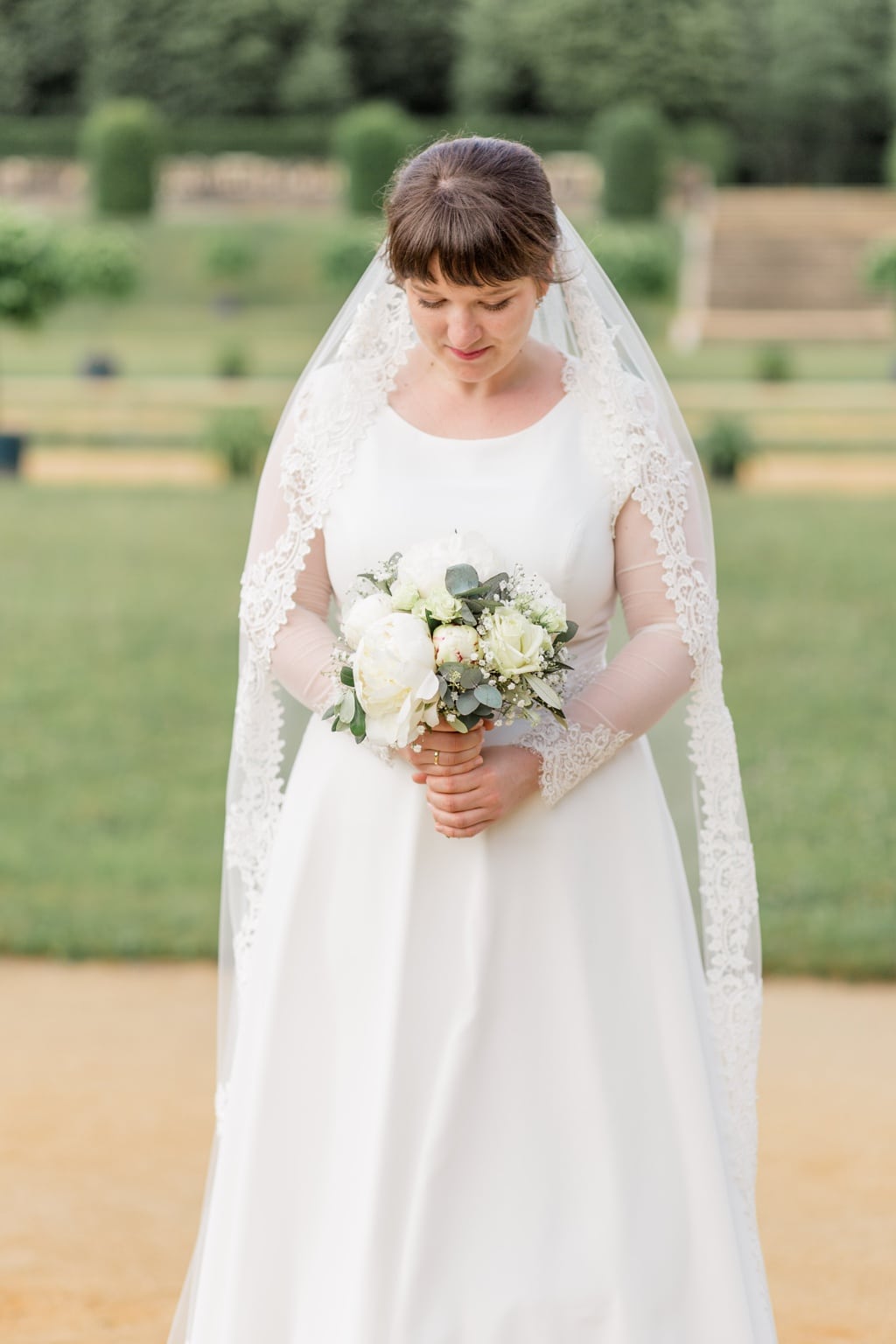 Tanja und Georgs romantische Sommerhochzeit im Barockgarten Grosssedlitz bei Dresden