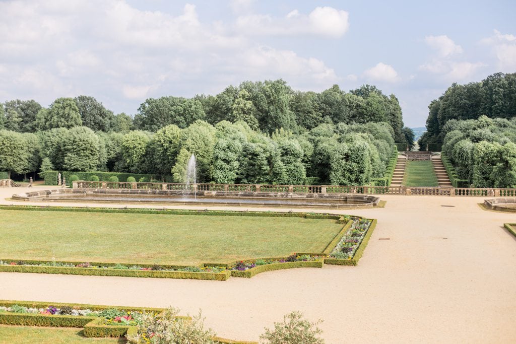 Tanja und Georgs romantische Sommerhochzeit im Barockgarten Grosssedlitz bei Dresden