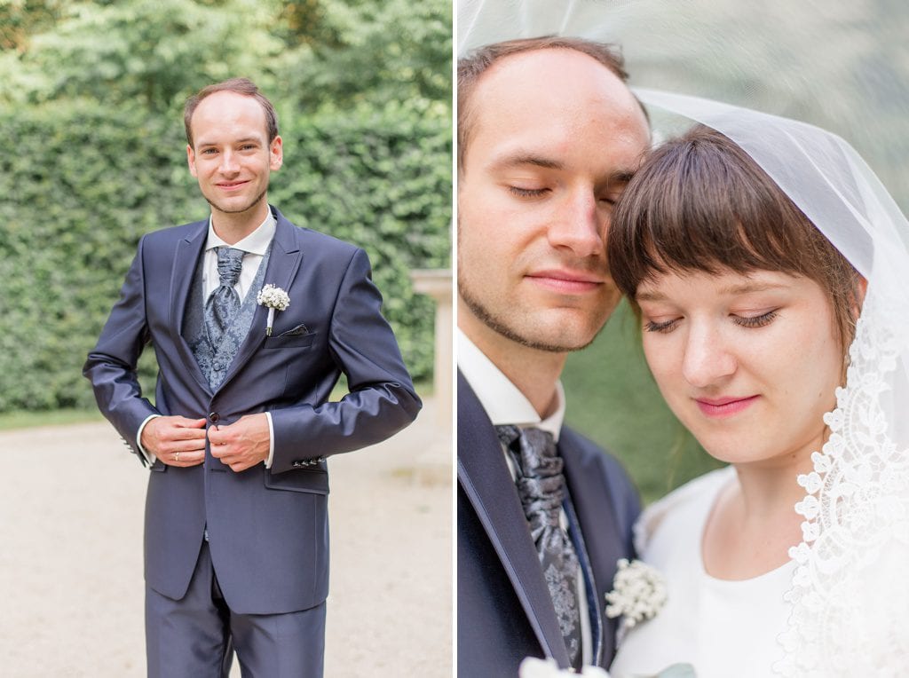 Tanja und Georgs romantische Sommerhochzeit im Barockgarten Grosssedlitz bei Dresden