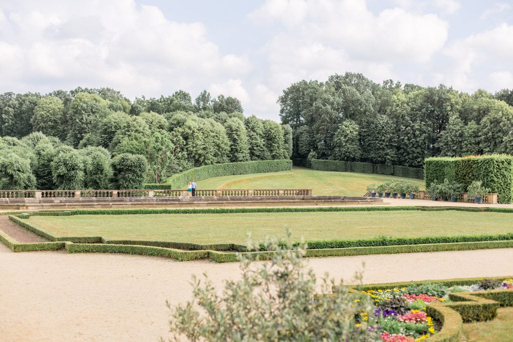 Tanja und Georgs romantische Sommerhochzeit im Barockgarten Grosssedlitz bei Dresden