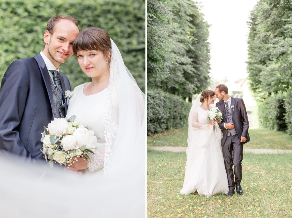 Tanja und Georgs romantische Sommerhochzeit im Barockgarten Grosssedlitz bei Dresden