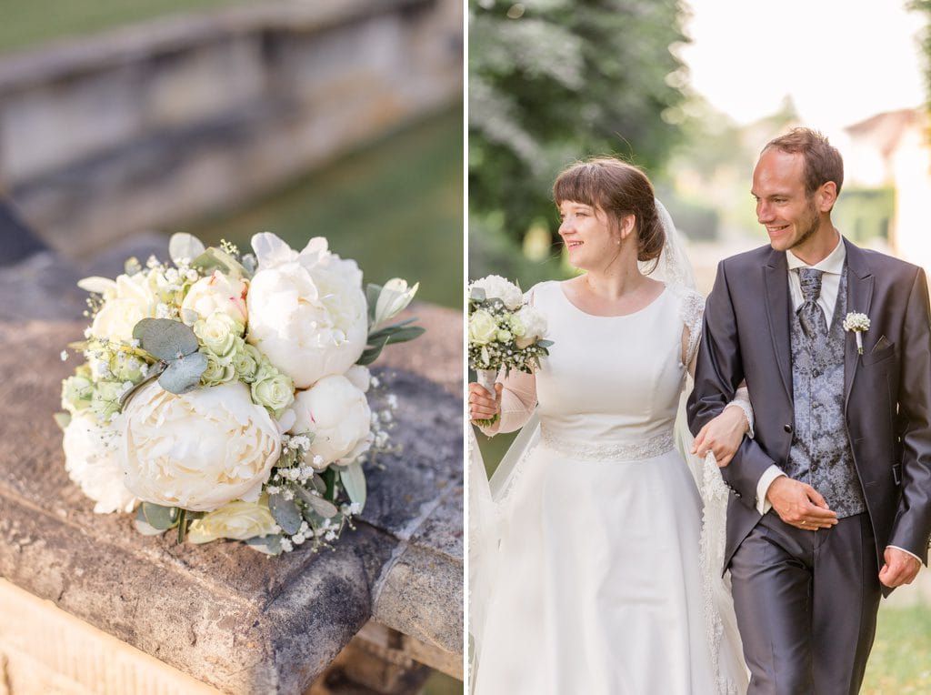 Tanja und Georgs romantische Sommerhochzeit im Barockgarten Grosssedlitz bei Dresden