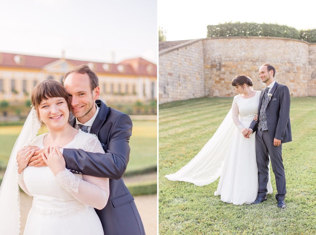 Tanja und Georgs romantische Sommerhochzeit im Barockgarten Grosssedlitz bei Dresden