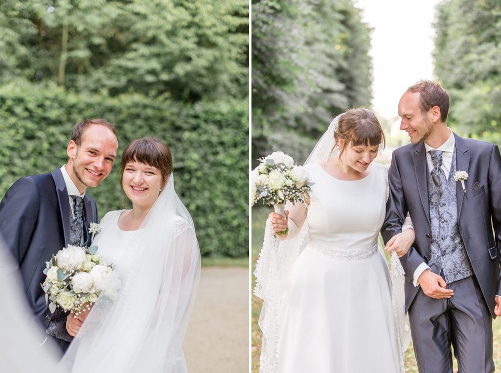 Tanja und Georgs romantische Sommerhochzeit im Barockgarten Grosssedlitz bei Dresden