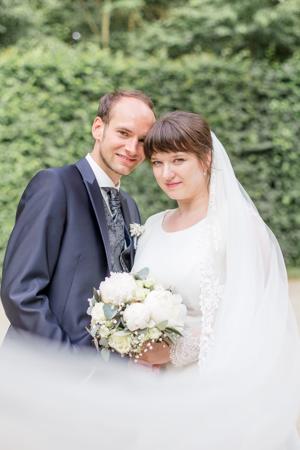 Tanja und Georgs romantische Sommerhochzeit im Barockgarten Grosssedlitz bei Dresden