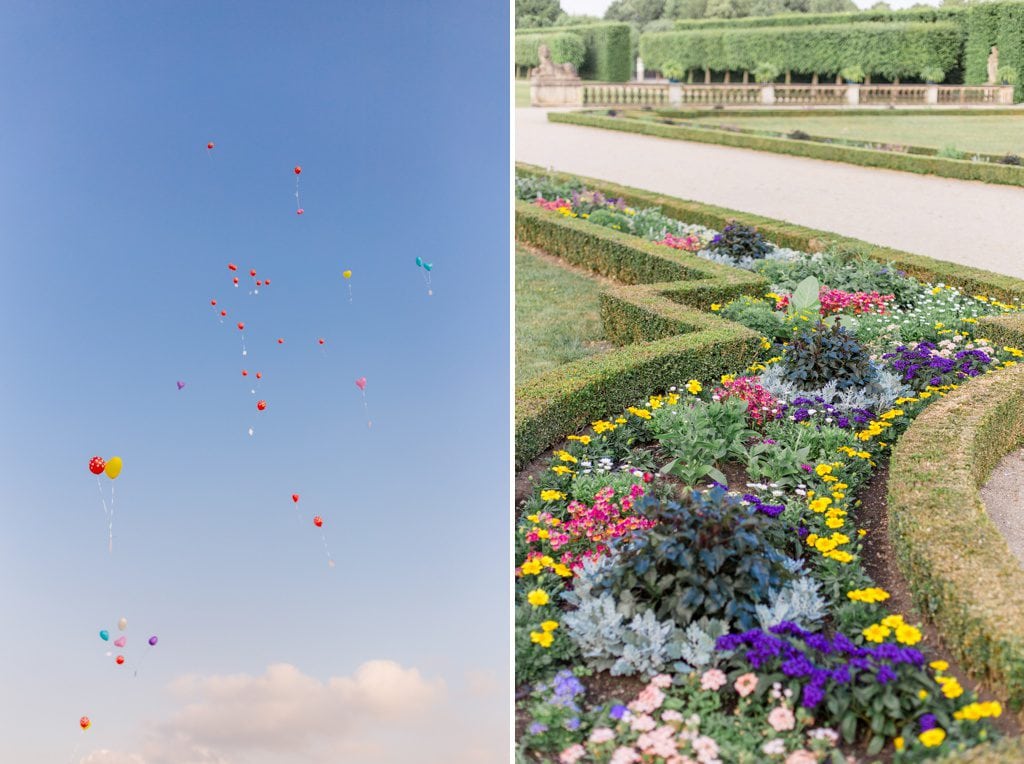 Tanja und Georgs romantische Sommerhochzeit im Barockgarten Grosssedlitz bei Dresden