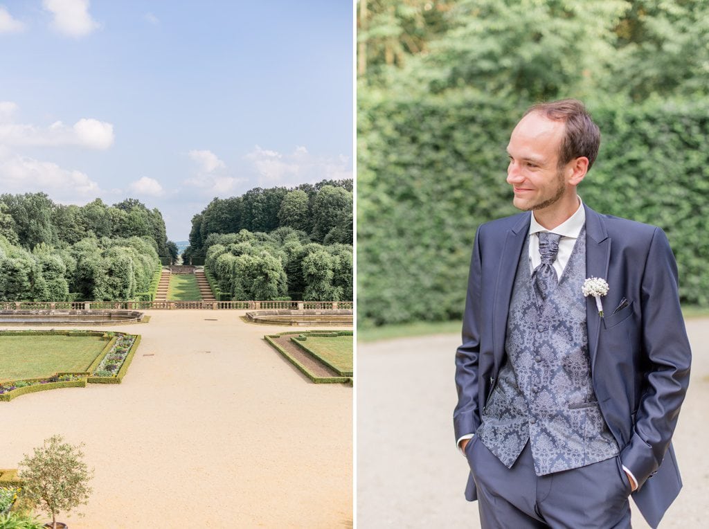 Tanja und Georgs romantische Sommerhochzeit im Barockgarten Grosssedlitz bei Dresden