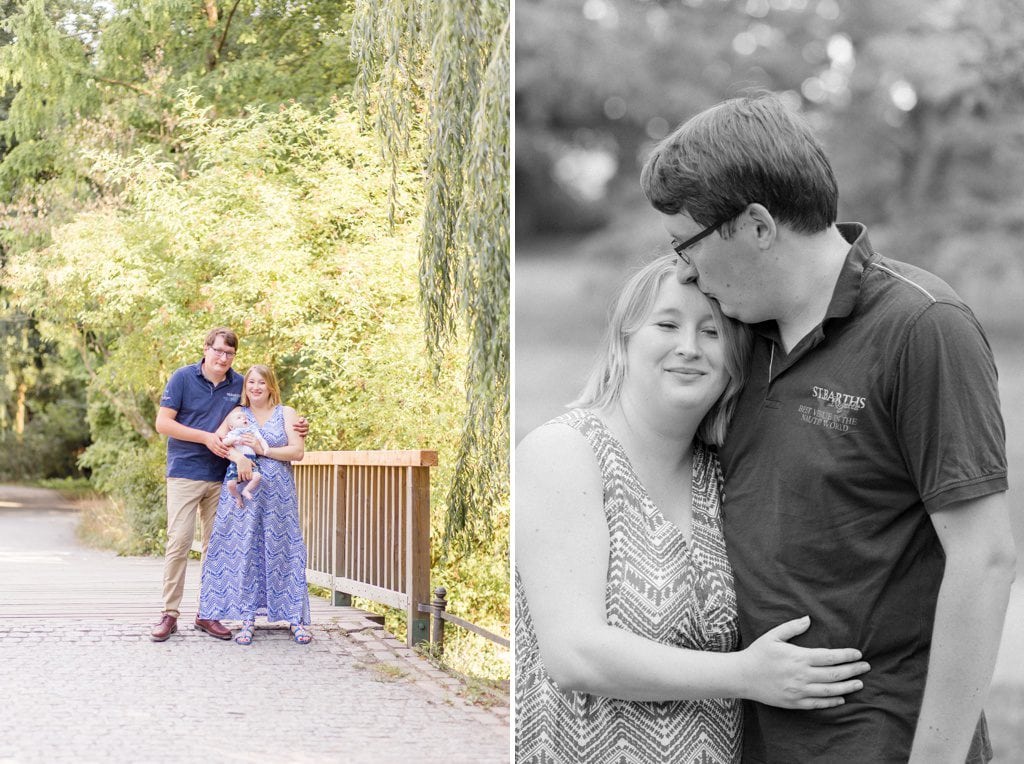 Familienshooting mit Baby - Sommerliches Fotoshooting in Berlin