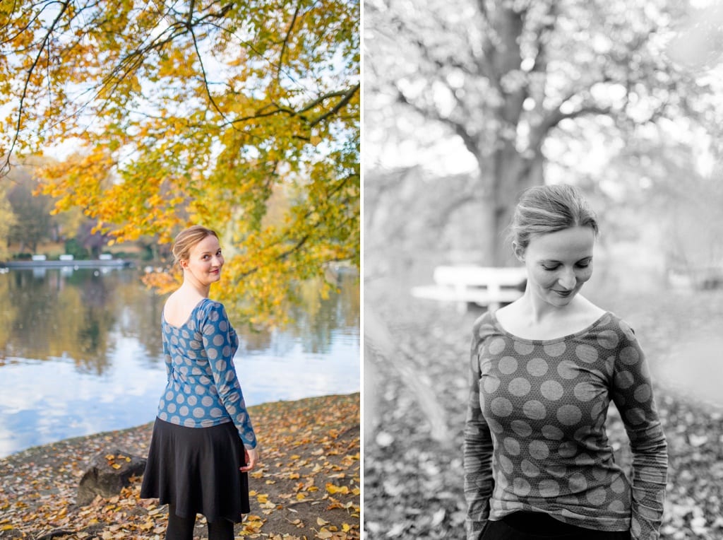 Ideen für schöne Herbst Fotos - Portrait in KIel