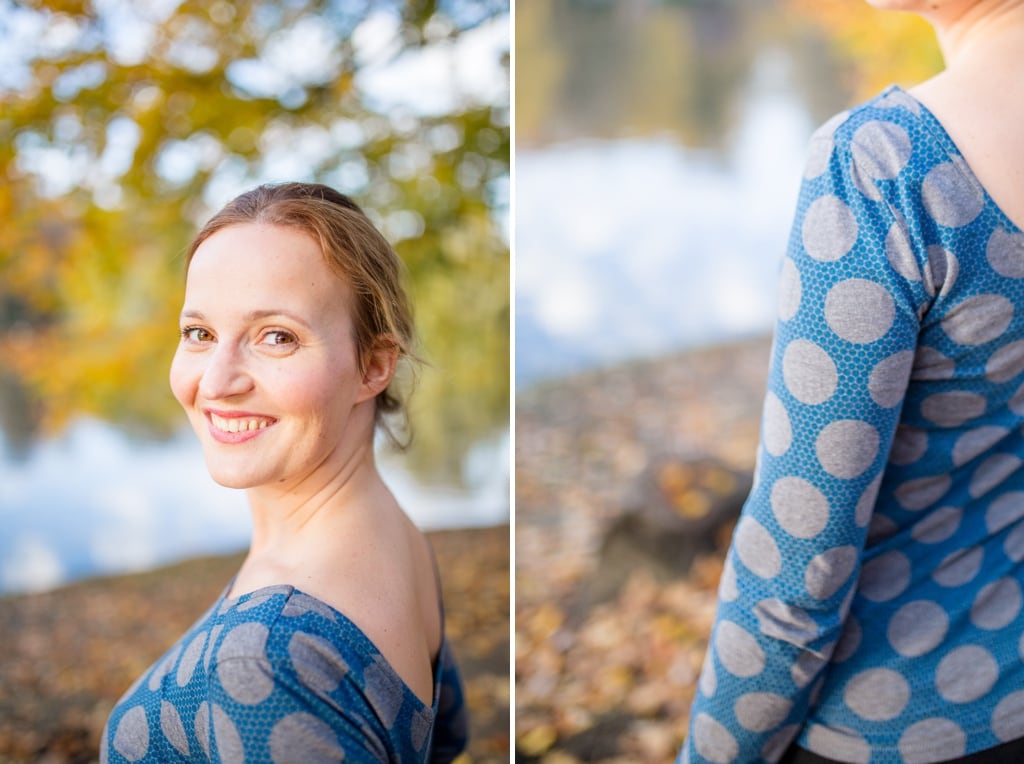 Ideen für schöne Herbst Fotos - Portrait in KIel