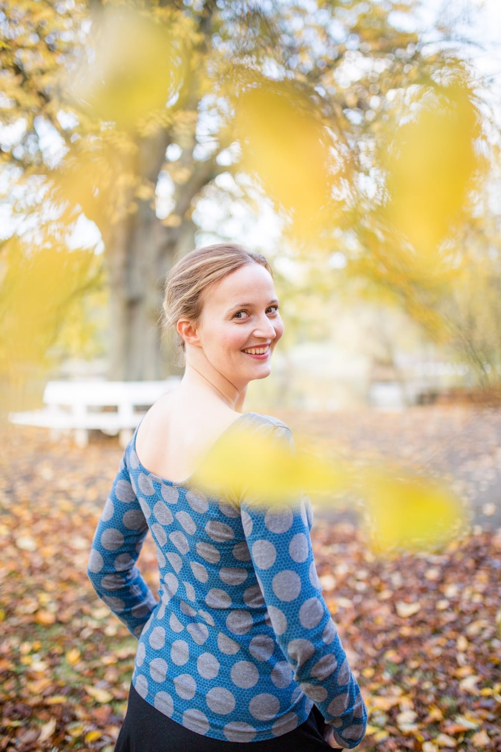 Ideen für schöne Herbst Fotos - Portrait in KIel