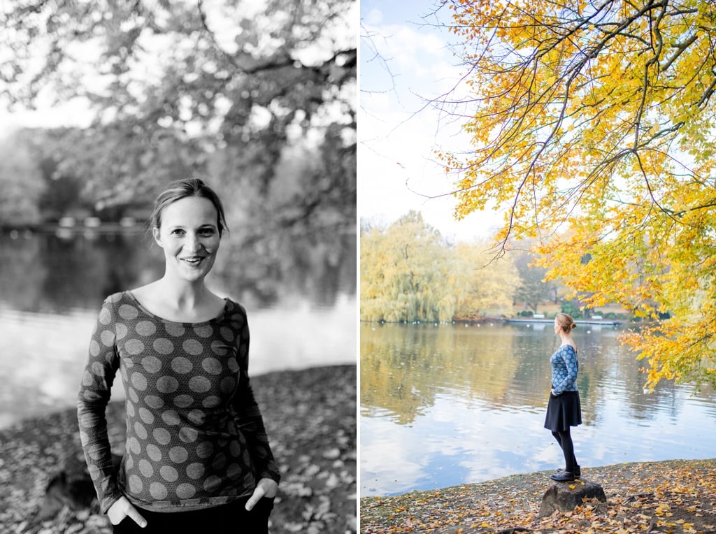 Ideen für schöne Herbst Fotos - Portrait in KIel