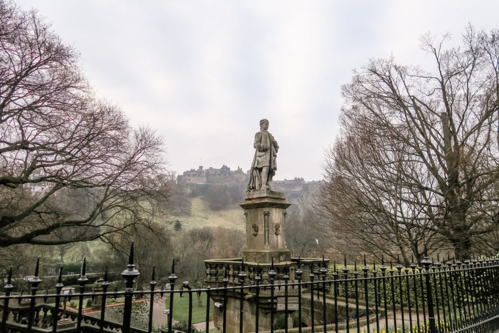 Edinburgh - Garden und Castle