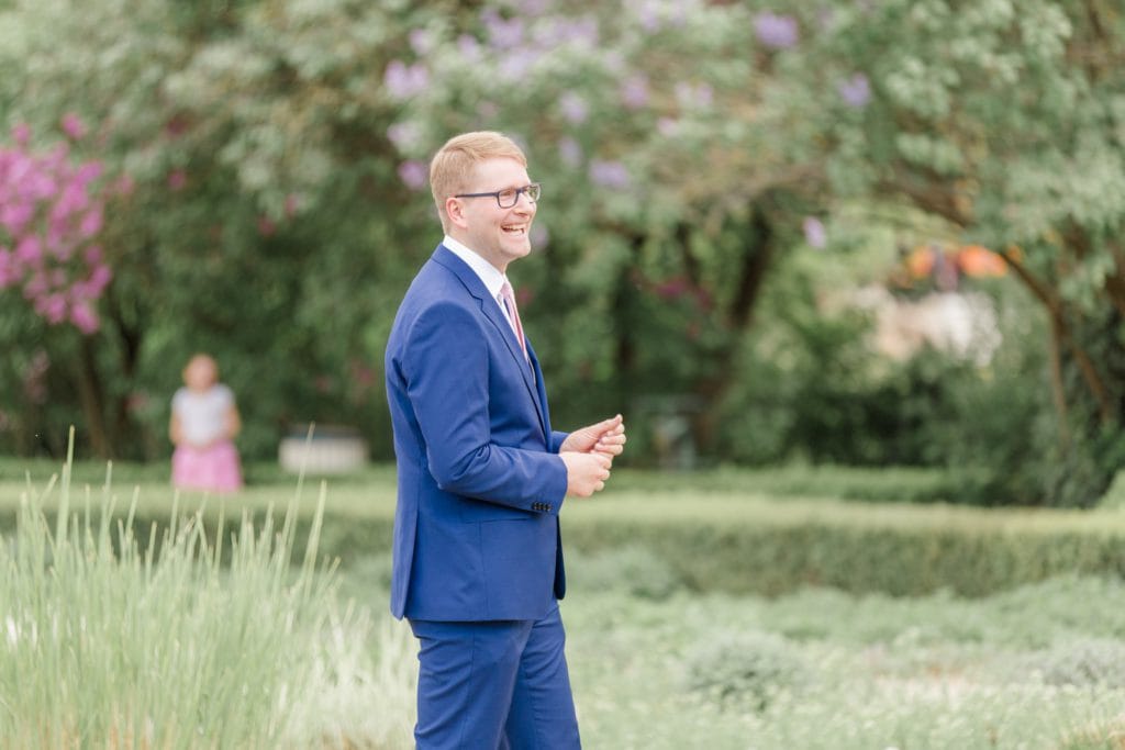 Standesamtliche Trauung von Svenja und Felix im Botanischen Garten Berlin