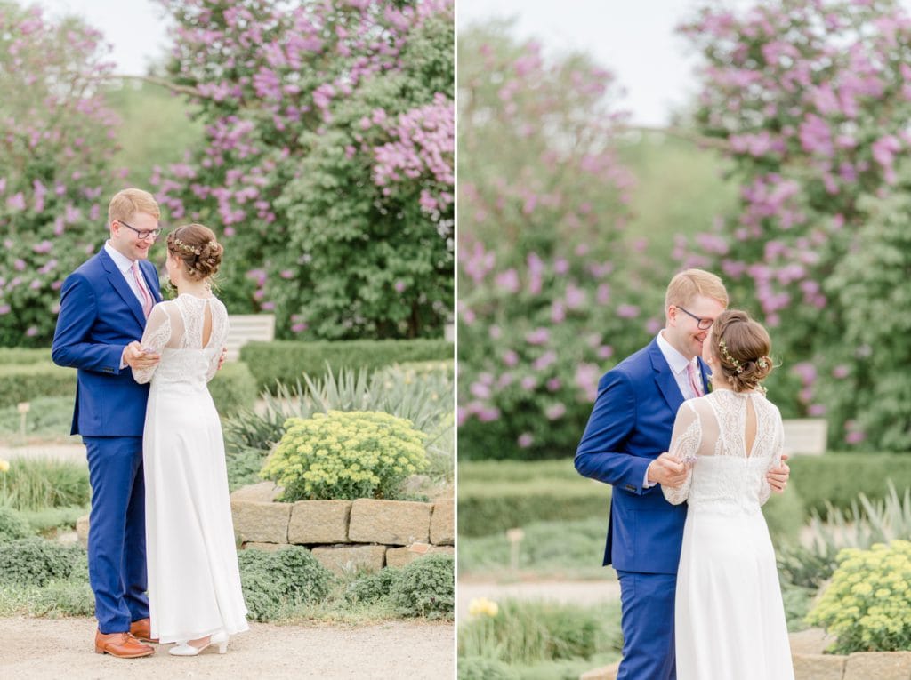 Standesamtliche Trauung von Svenja und Felix im Botanischen Garten Berlin