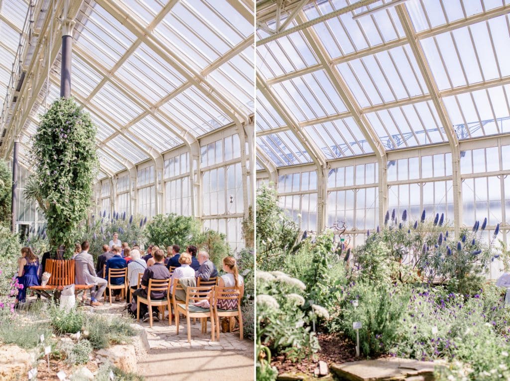 Standesamtliche Trauung von Svenja und Felix im Botanischen Garten Berlin