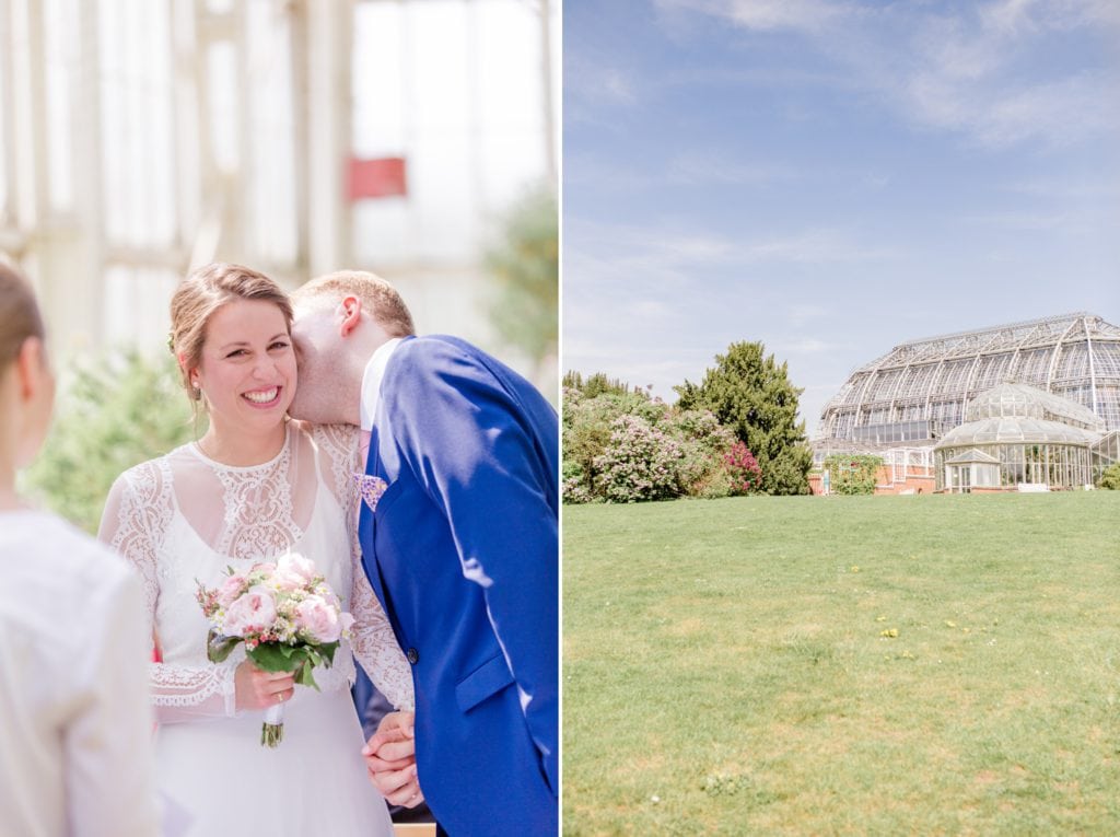 Standesamtliche Trauung von Svenja und Felix im Botanischen Garten Berlin