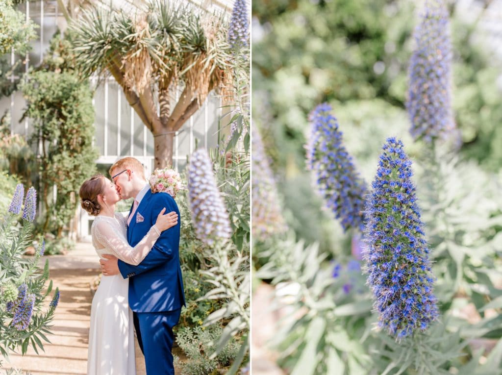 Standesamtliche Trauung von Svenja und Felix im Botanischen Garten Berlin