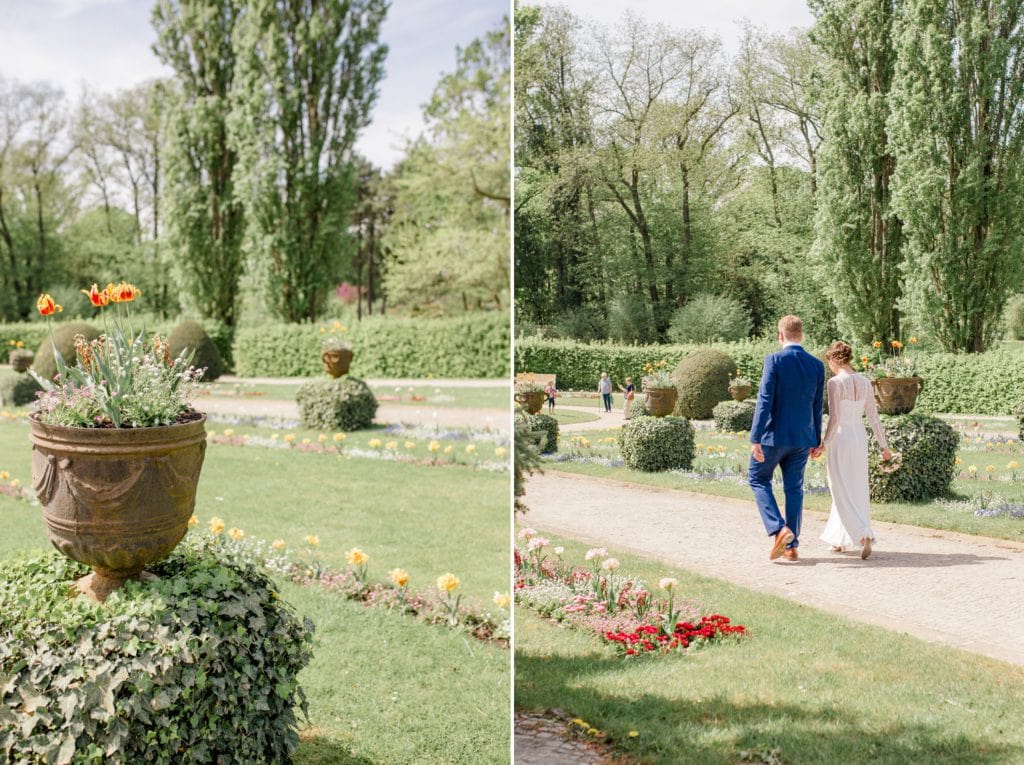 Standesamtliche Trauung von Svenja und Felix im Botanischen Garten Berlin