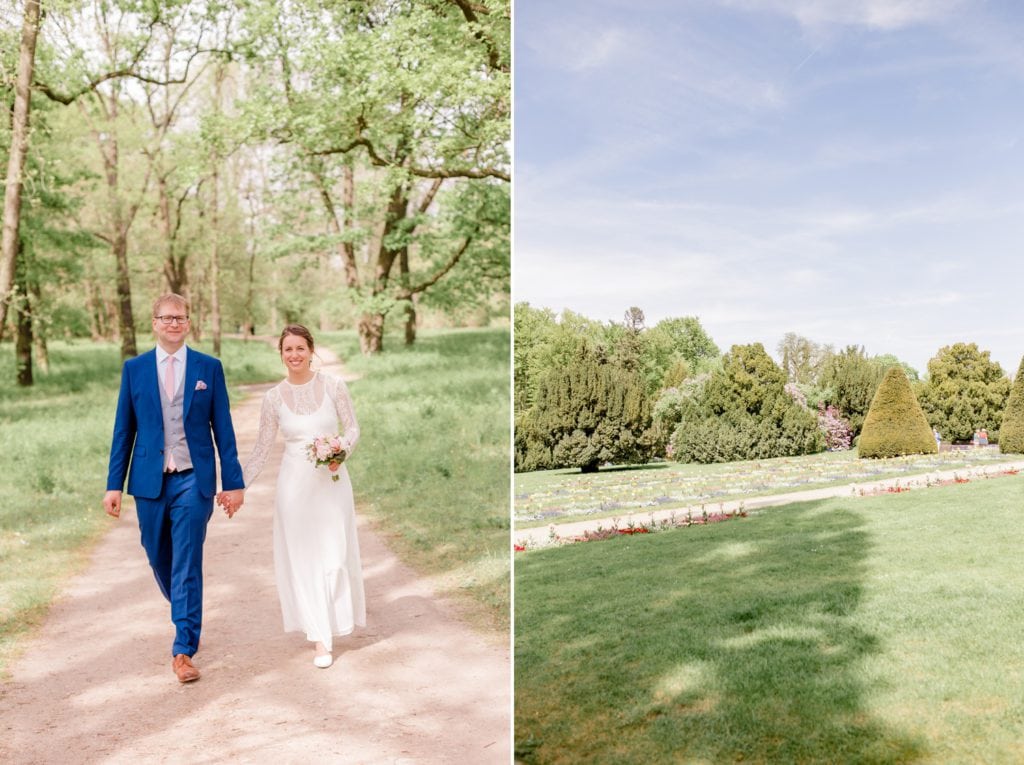 Standesamtliche Trauung von Svenja und Felix im Botanischen Garten Berlin