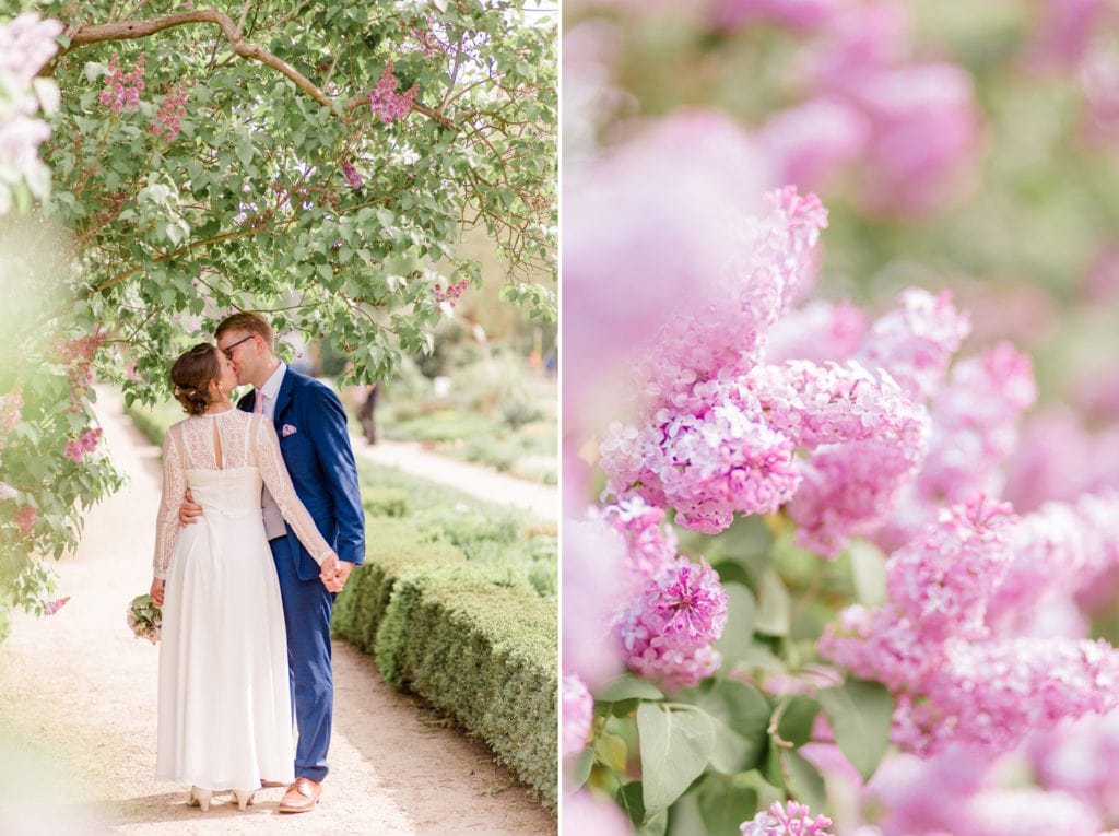 Standesamtliche Trauung von Svenja und Felix im Botanischen Garten Berlin