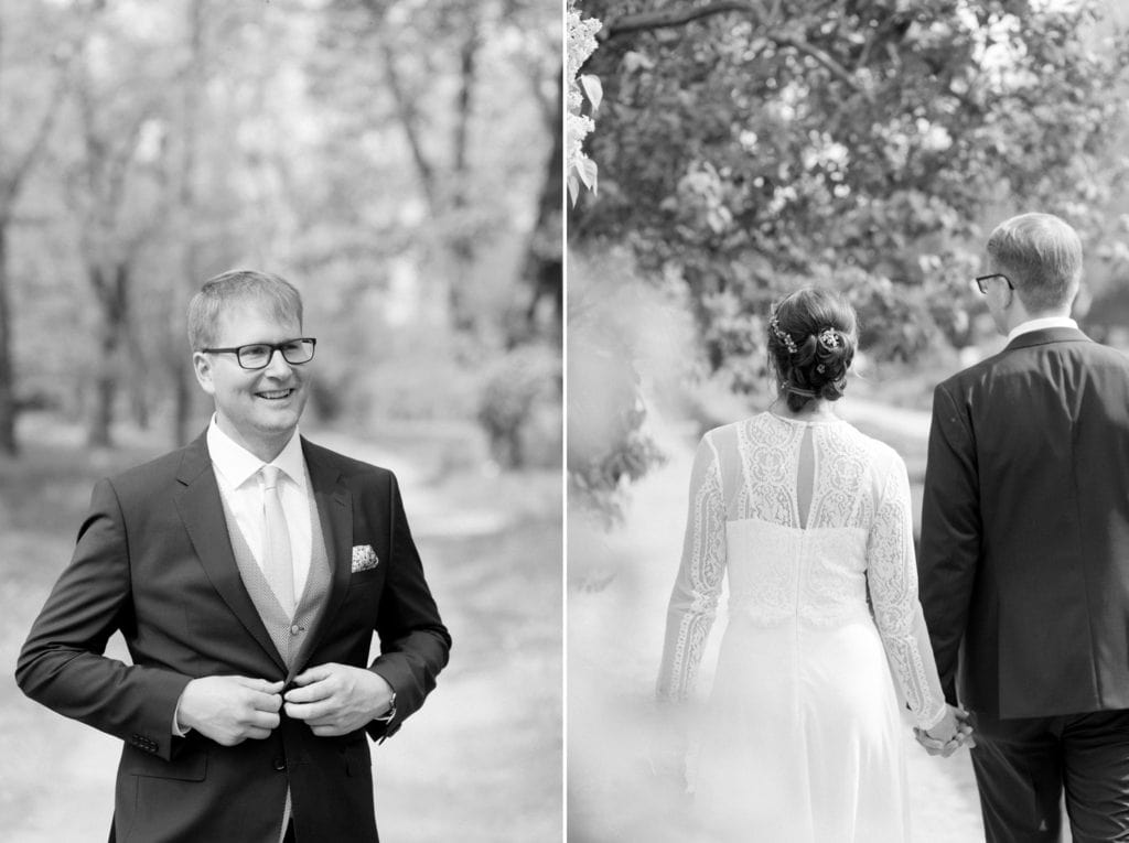 Standesamtliche Trauung von Svenja und Felix im Botanischen Garten Berlin