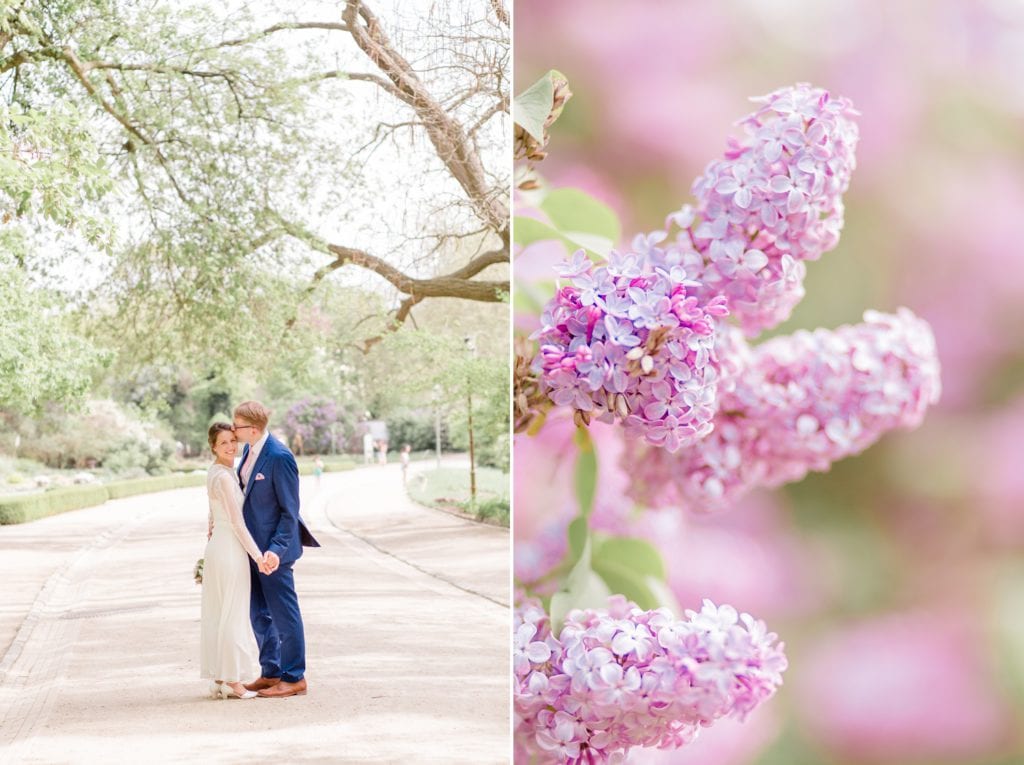 Standesamtliche Trauung von Svenja und Felix im Botanischen Garten Berlin