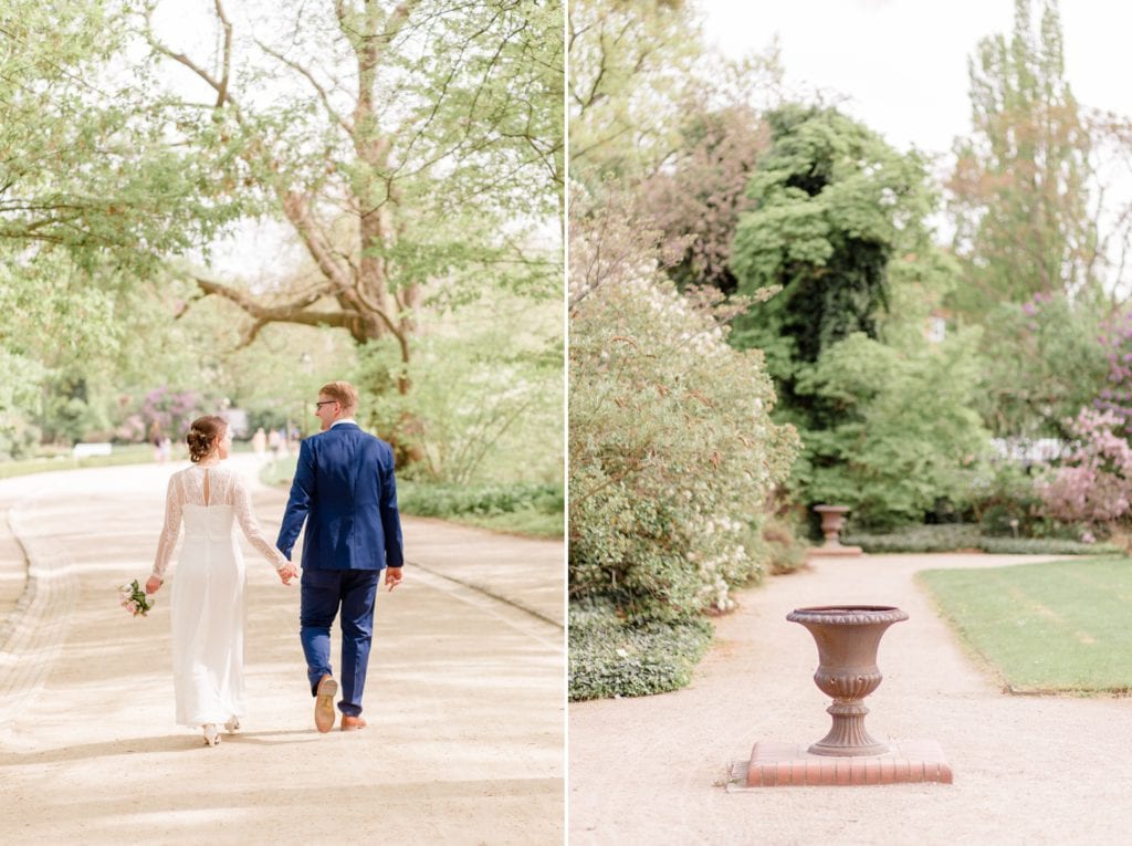 Standesamtliche Trauung von Svenja und Felix im Botanischen Garten Berlin