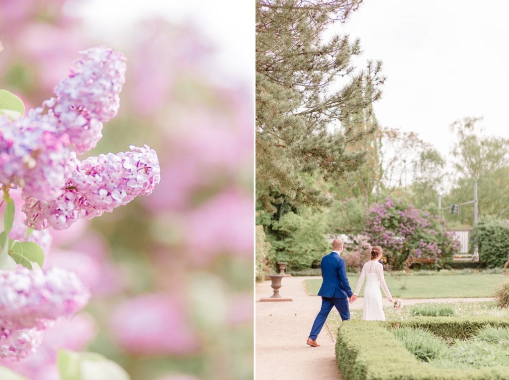 Standesamtliche Trauung von Svenja und Felix im Botanischen Garten Berlin