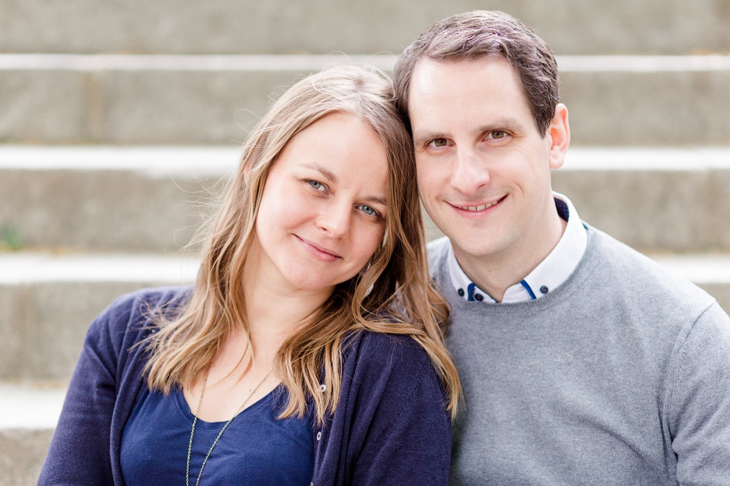 Verlobungsshooting mit Pariser Flair im Körnerpark Berlin mit Anke und Marc