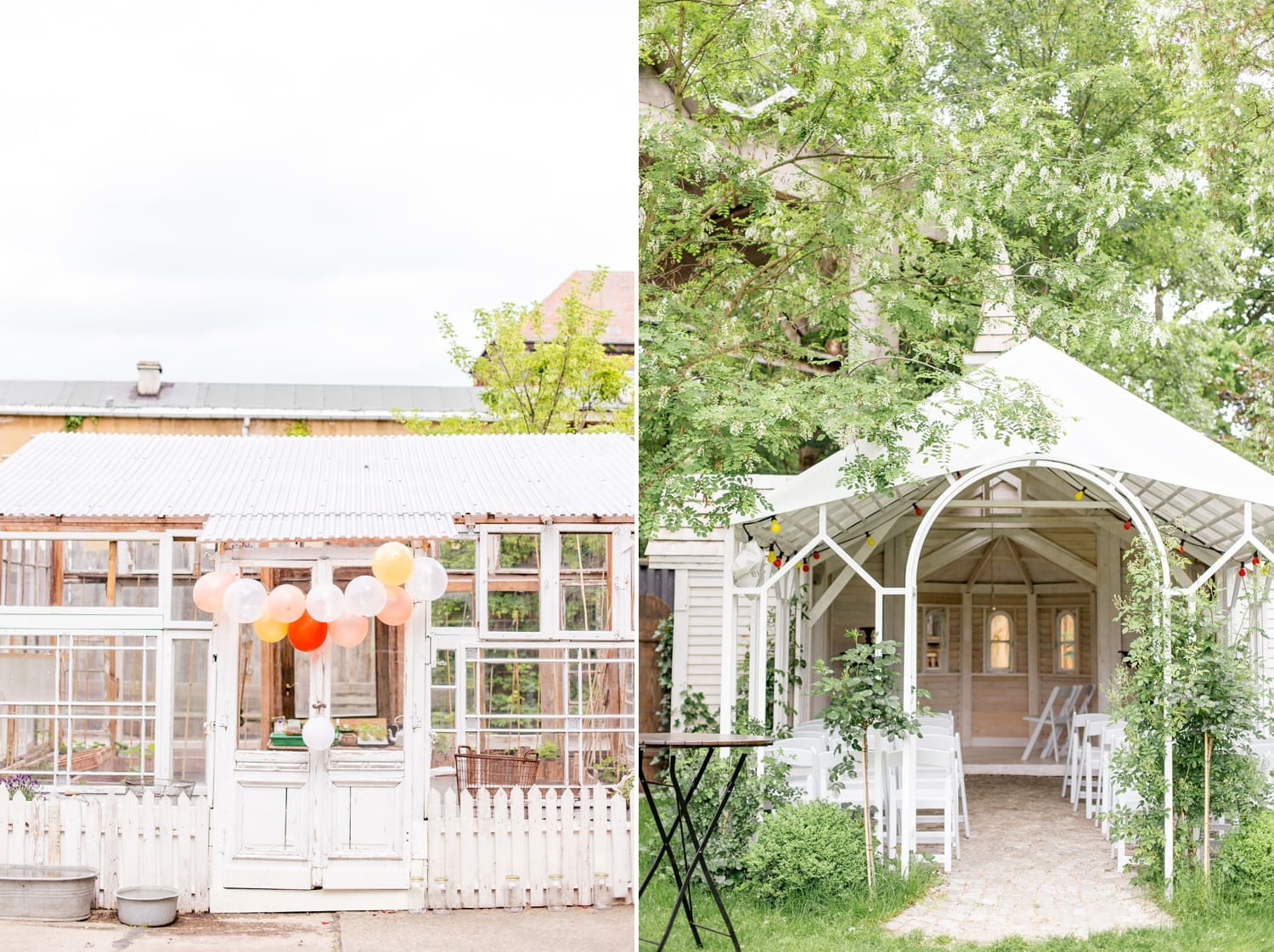 Urbane Garden Hochzeit von Nina und Willi in der Oberhafenkantine Berlin