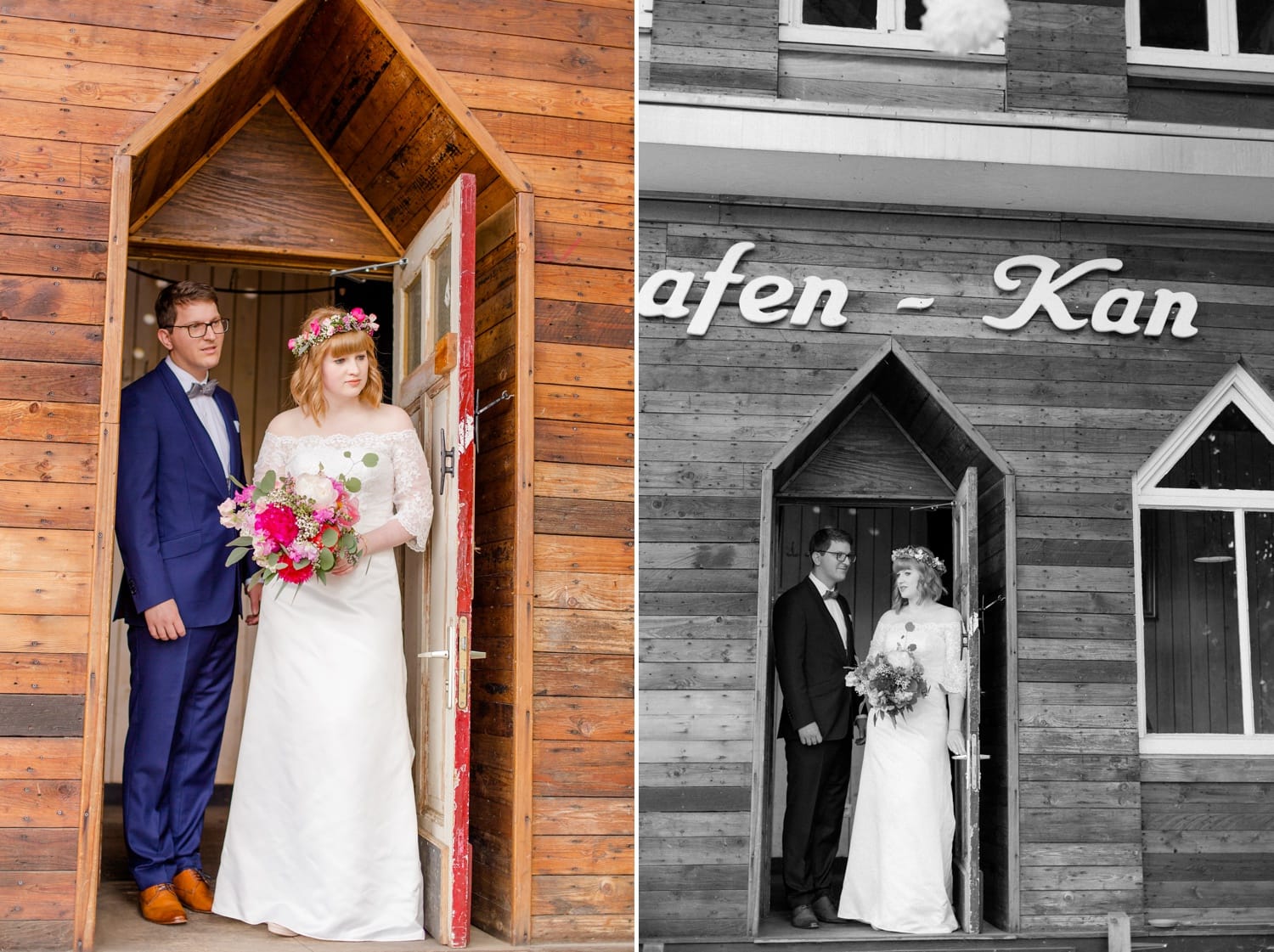 Urbane Garden Hochzeit von Nina und Willi in der Oberhafenkantine Berlin